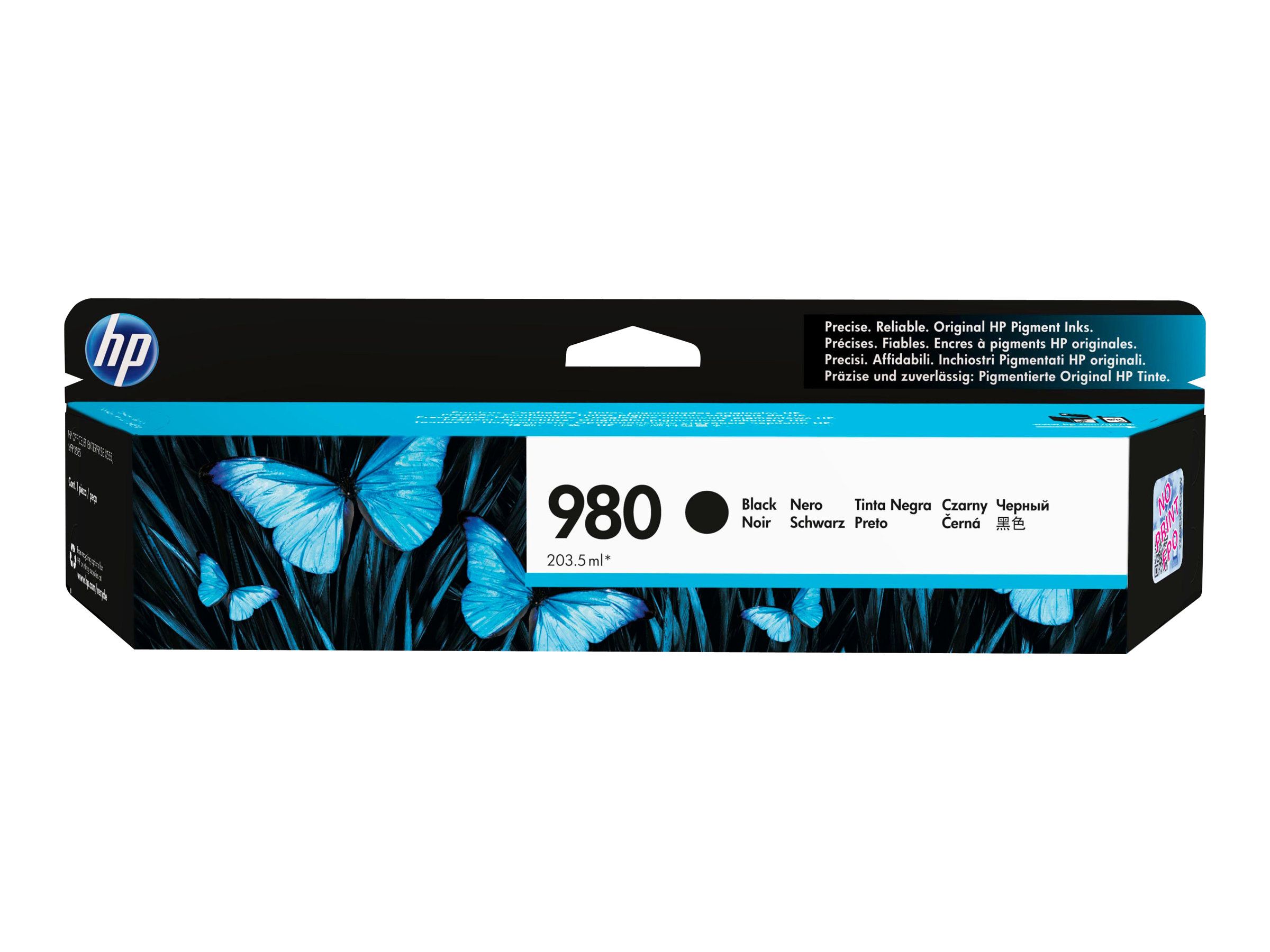 HP 980 - 203.5 ml - Schwarz - original - Tintenpatrone