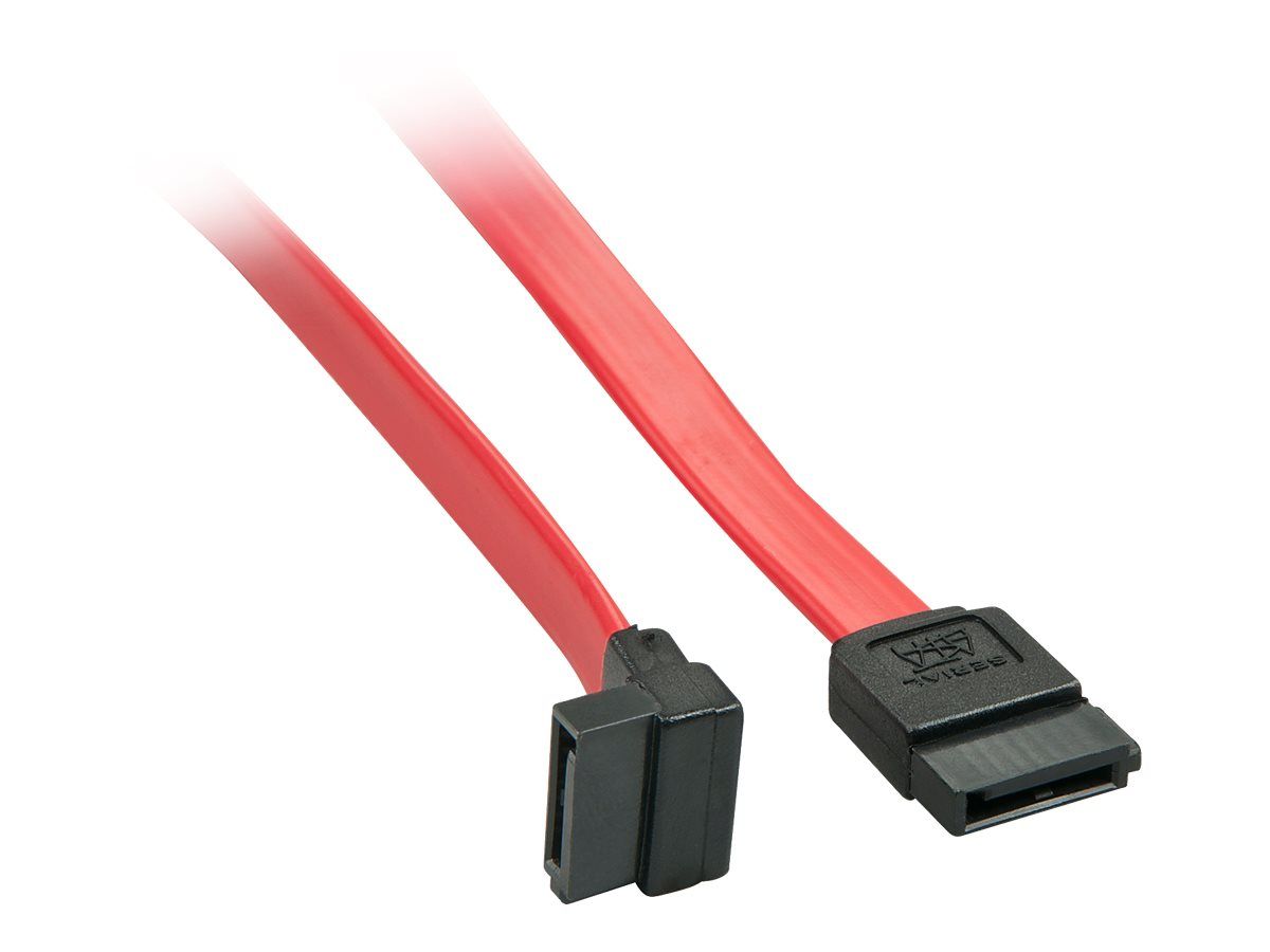 Lindy SATA-Kabel - Serial ATA 150/300/600 - SATA bis SATA gewinkelt