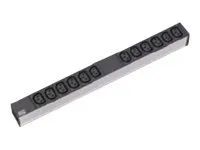 Bachmann LOCKABLE - Steckdosenleiste (Rack - einbaufähig) - Ausgangsanschlüsse: 12 (IEC 60320 C13)