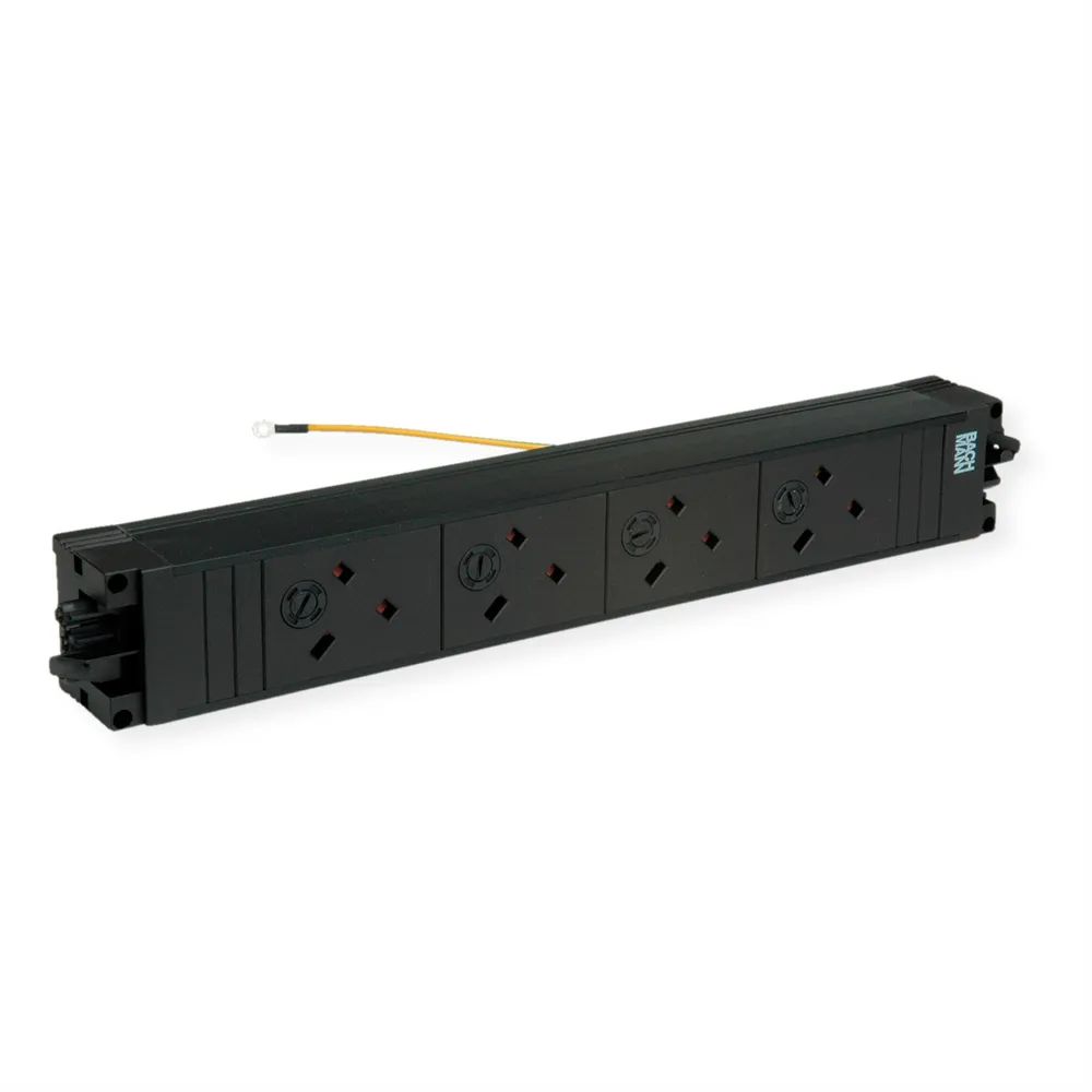 BACHMANN STEP BASE 4xUK 45° 3,15A GST18, schwarz