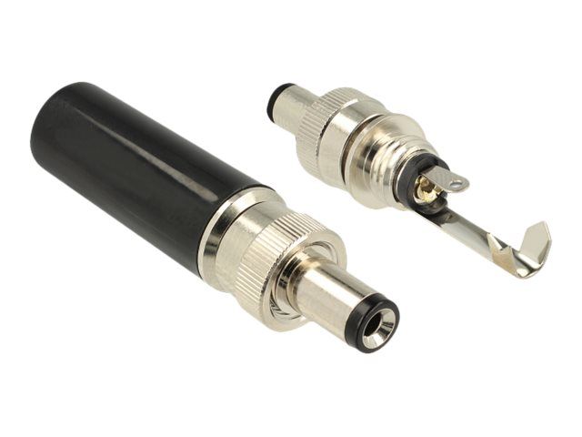 Delock Netzanschluss - GS-Buchse 2,1/5,5/9,5 mm (M)