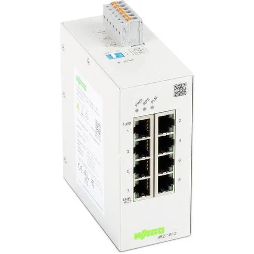 Wago LEAN-MANAGED-SWITCH 8P / WAGO 852-1812