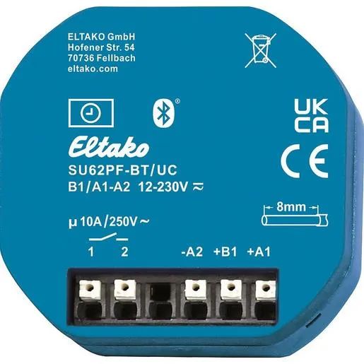 Eltako 1K-BLUET.-SCHALTUHR M. POTF. K / ELTAKO SU62PF-BT/UC 30062006