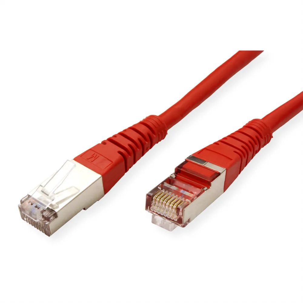 ROLINE Patchkabel Cat.5e (Class D) S/FTP, rot, 5 m