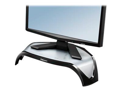 Fellowes Smart Suites Corner Monitor Riser - Aufstellung - für Monitor - Acrylnitril-Butadien-Styrol (ABS)