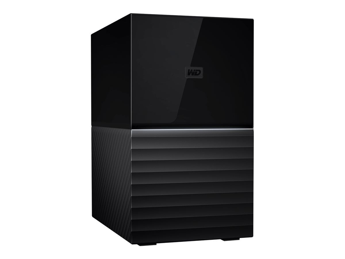WD My Book Duo WDBFBE0360JBK - Festplatten-Array - 36 TB - 2 Schächte - HDD 18 TB x 2 - USB 3.1 Gen 1 (extern)