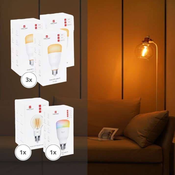 Yeelight Bulb Set 3W 1C 1F
