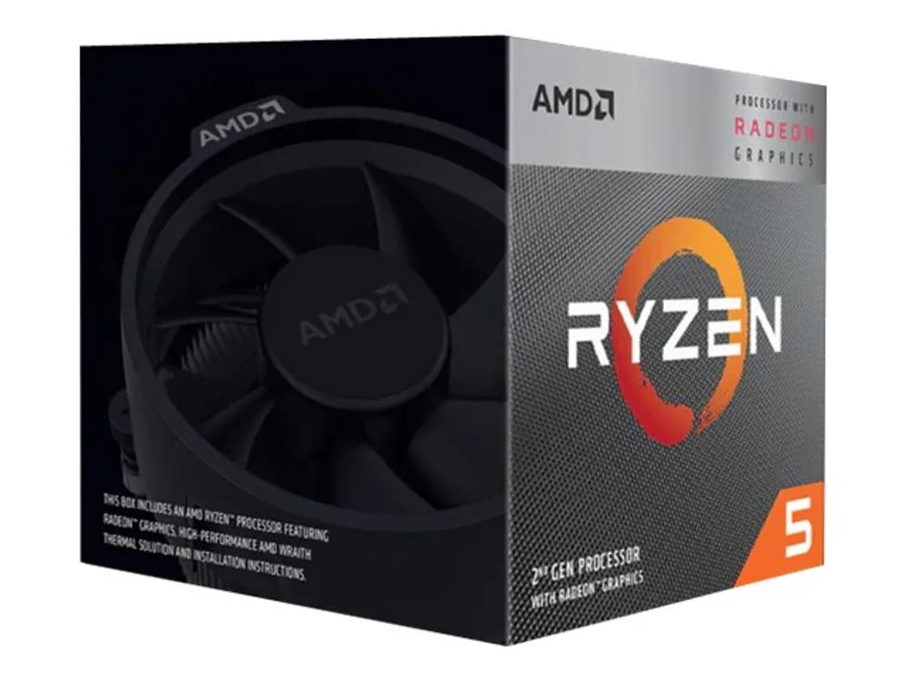 AMD Ryzen 5 3400G - 3.7 GHz - 4 Kerne - 8 Threads