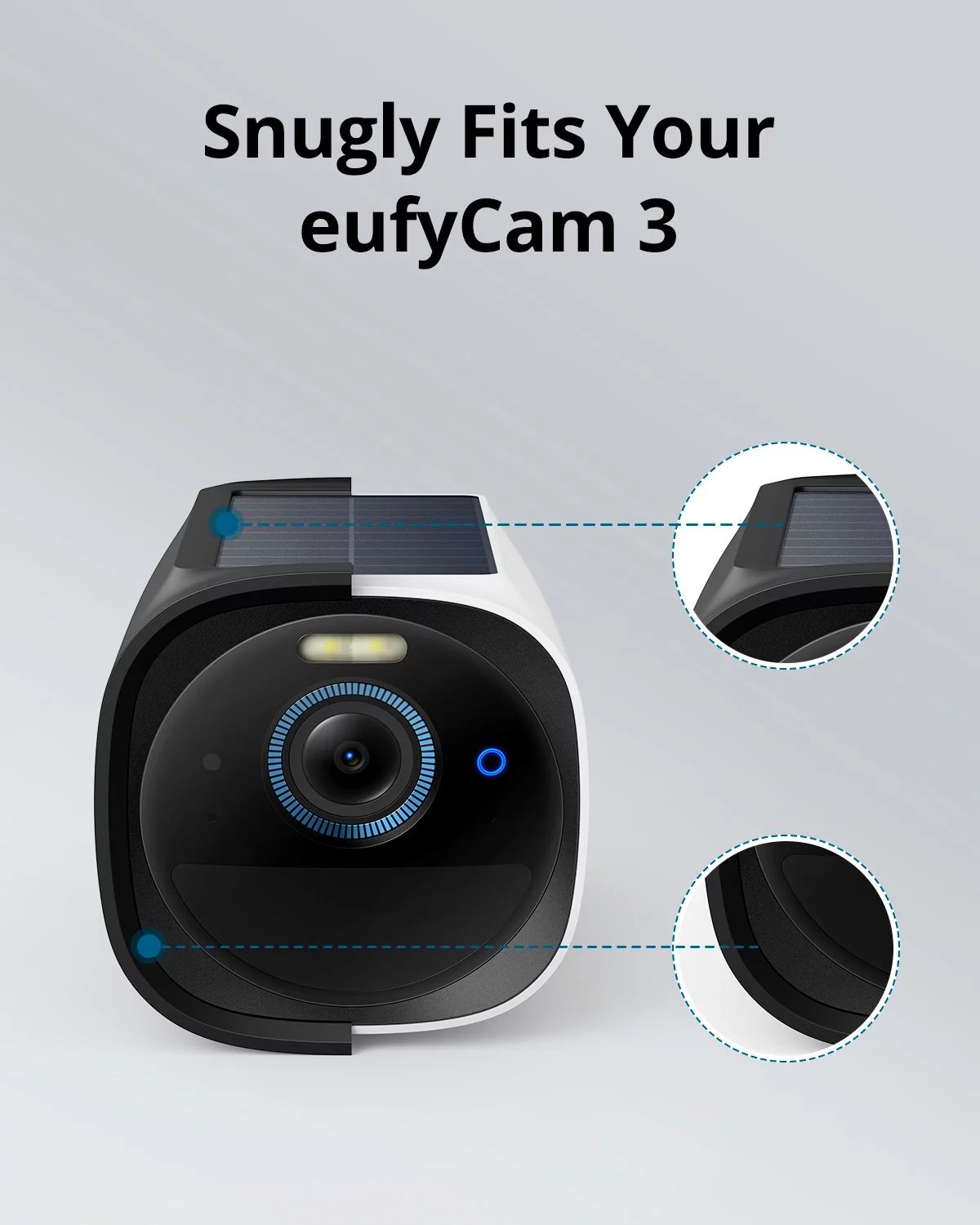 eufyCam Skin Black Dual Pack for S330 e