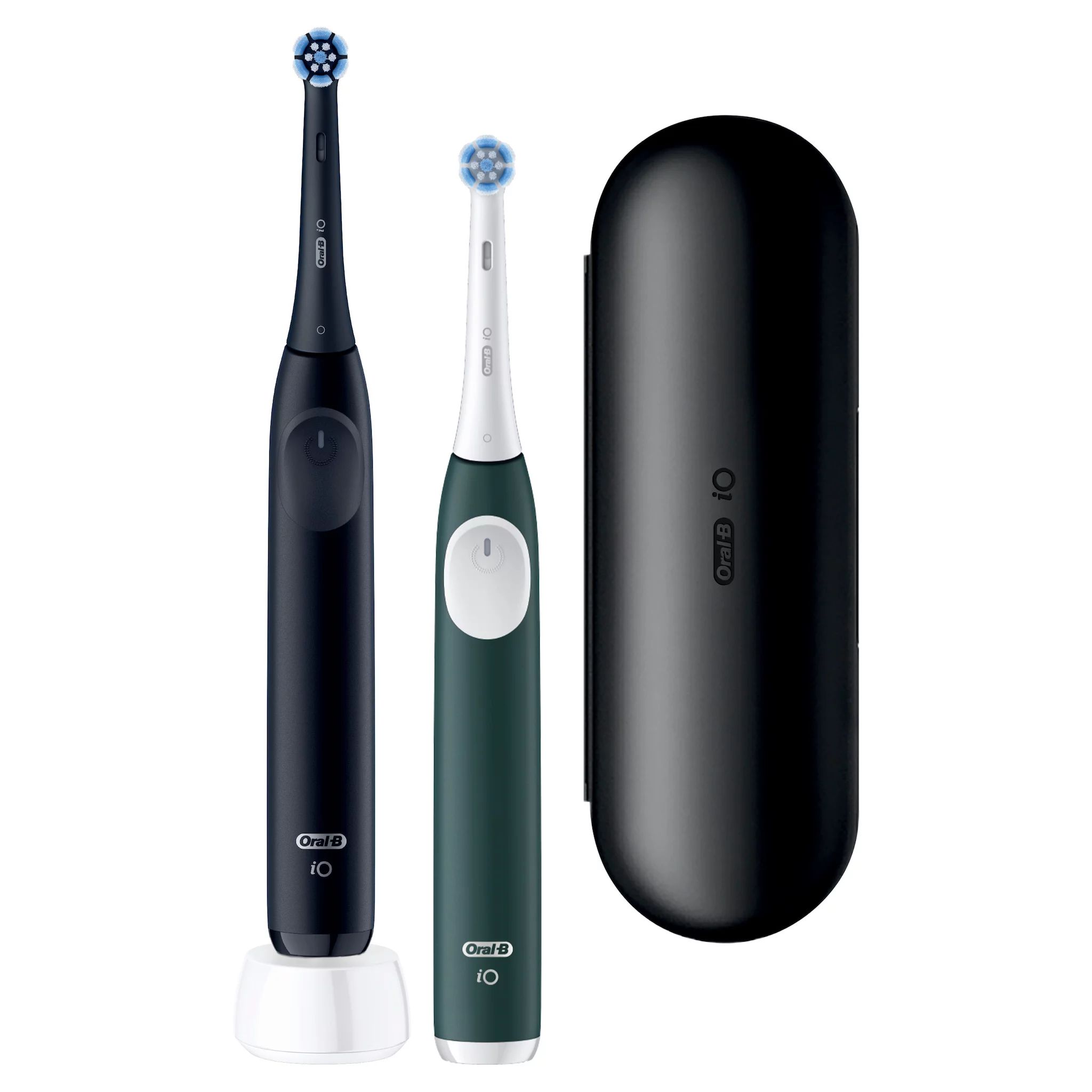 Oral-B iO Series 2 Night Black/Forest Green mit 2. Handstück