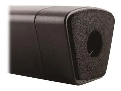 Techly Monitor Riser - Aufstellung - für Monitor / Notebook / Drucker - Kunststoff - Schwarz - Bildschirmgröße: 33-81.3 cm (13"-32")