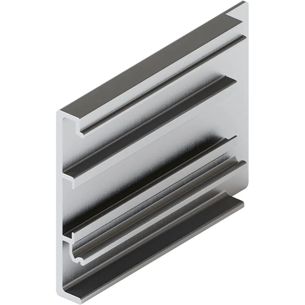 HAWA-Junior 80/100 B Abdeckkappe Clipblende 53 mm rechts silber