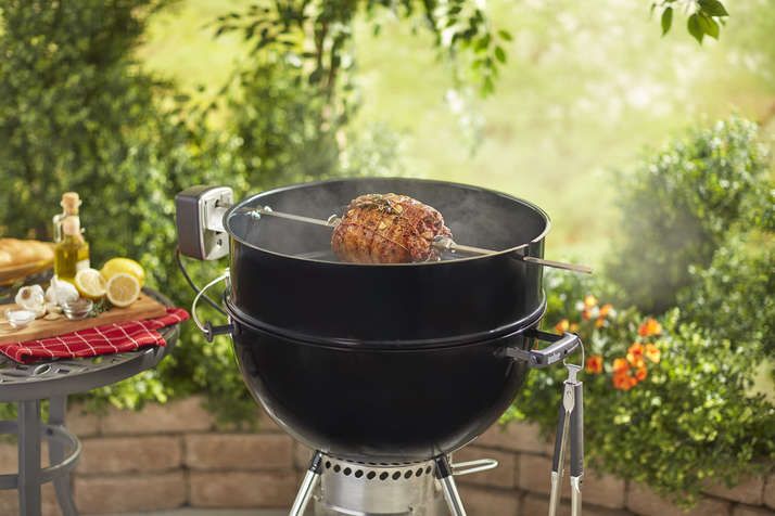 Weber Drehspieß für Holzkohlegrills mit 57cm