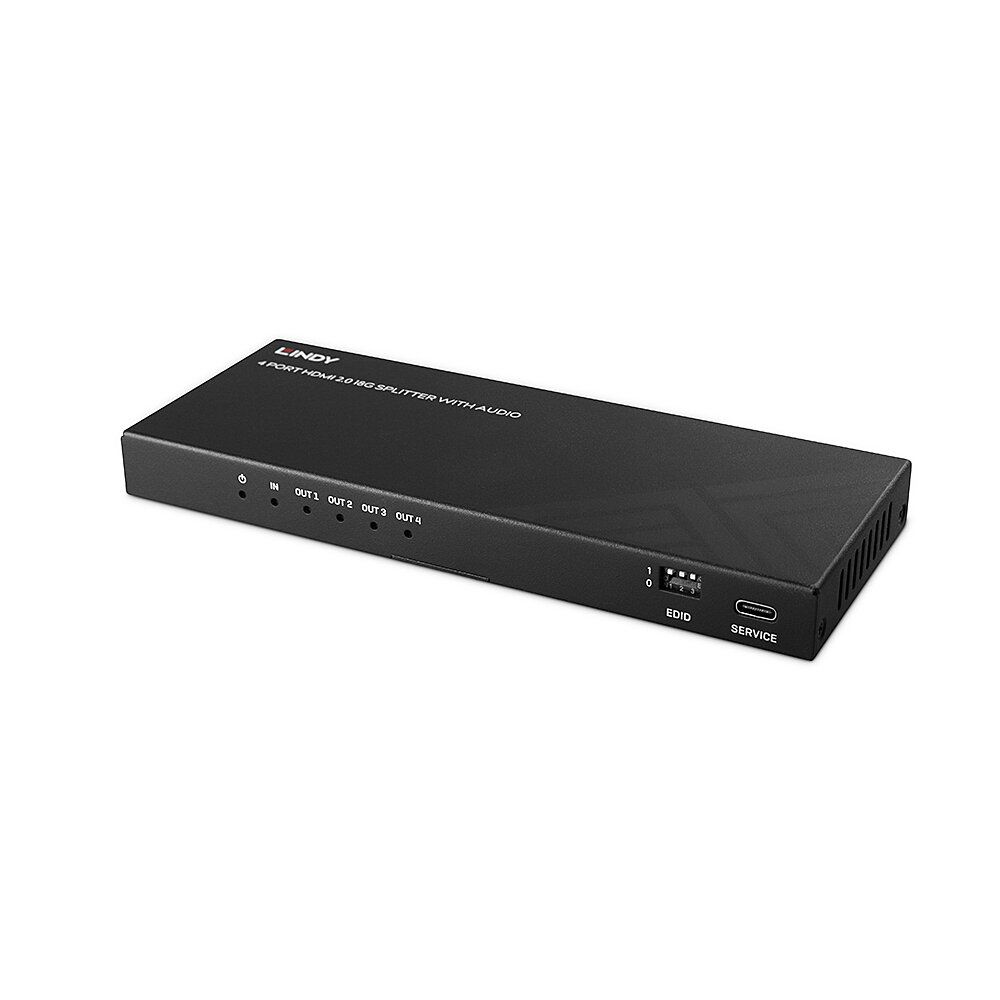 Lindy Video-/Audio-Splitter - 4 x HDMI - Desktop
