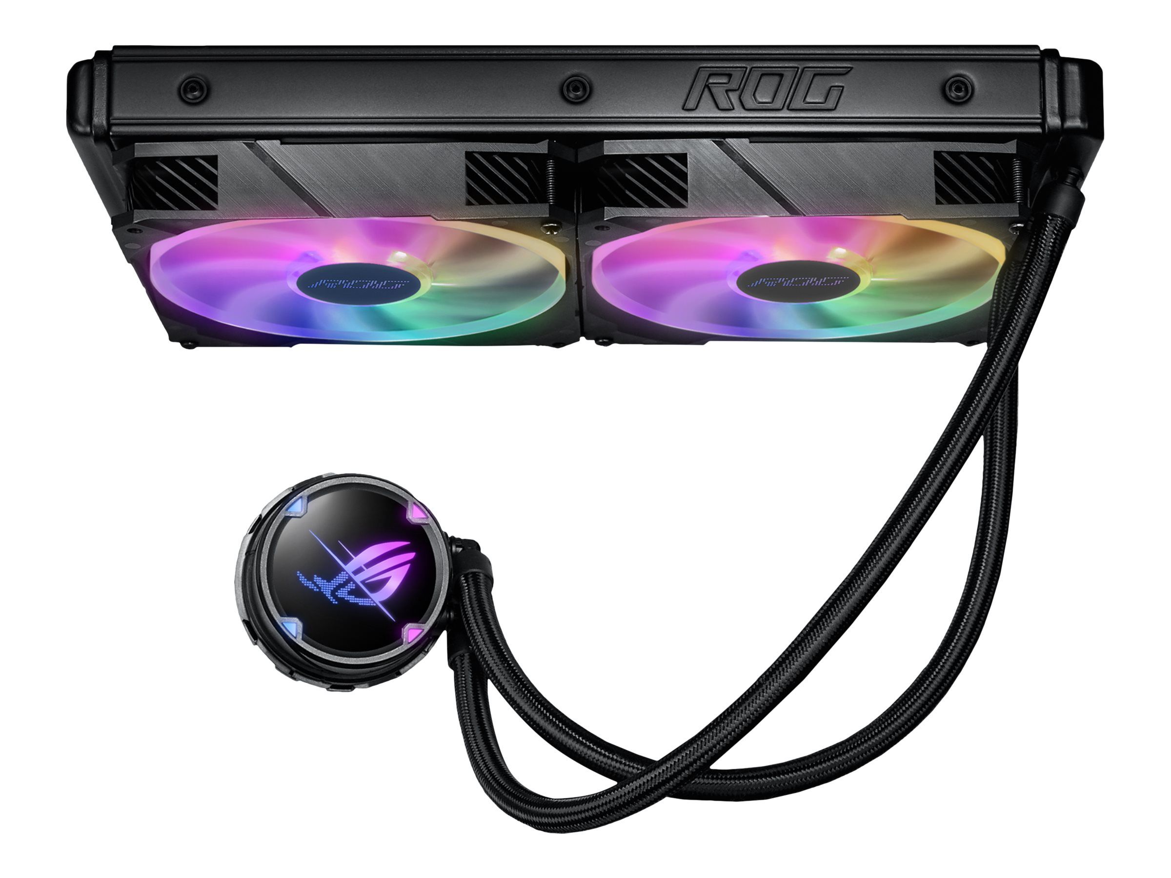 ASUS ROG STRIX LC II 280 ARGB - Prozessor-Flüssigkeitskühlsystem - (für: LGA1156, LGA1366, LGA1155, LGA2011, LGA1150, LGA2011-3, LGA1151, AM4, LGA2066, TR4, LGA1200)