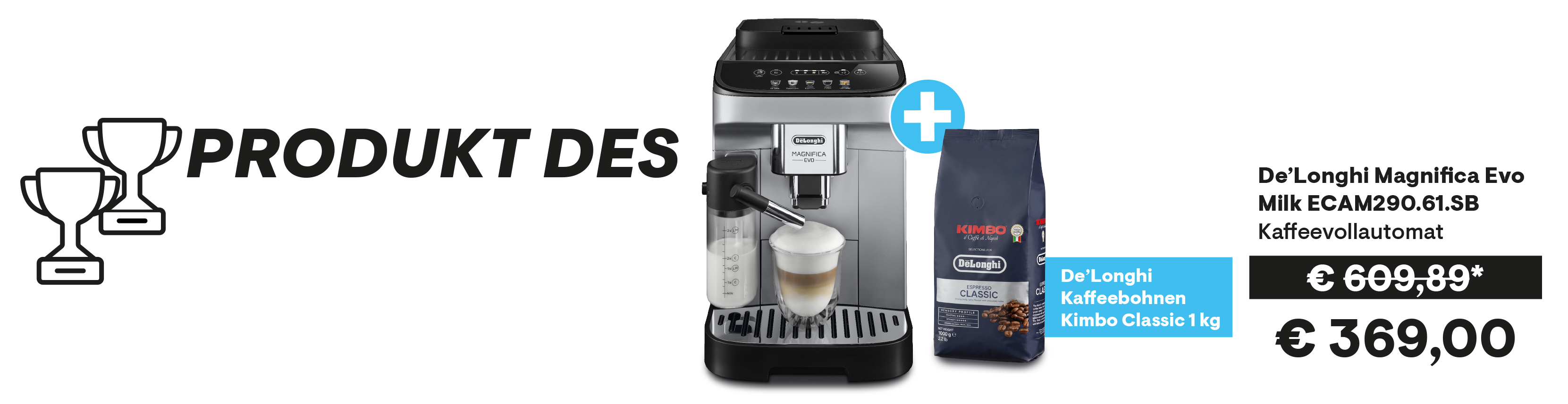 Produkt des Monats August 2026 DeLonghi
