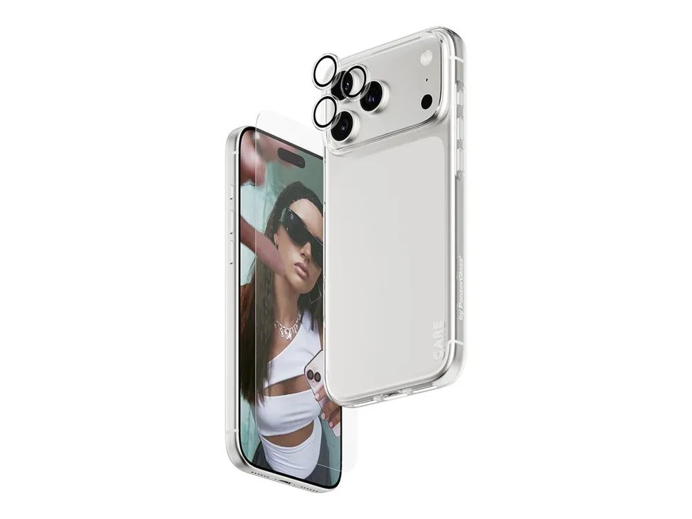 PanzerGlass SAFE. CARE 3-in-1 Fashionable Combo Bundle iPhone 17 Pro Max