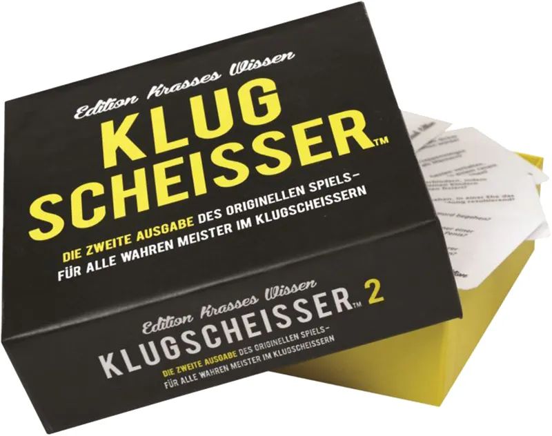 Pegasus Spiele Klugscheisser 2 Black Edition