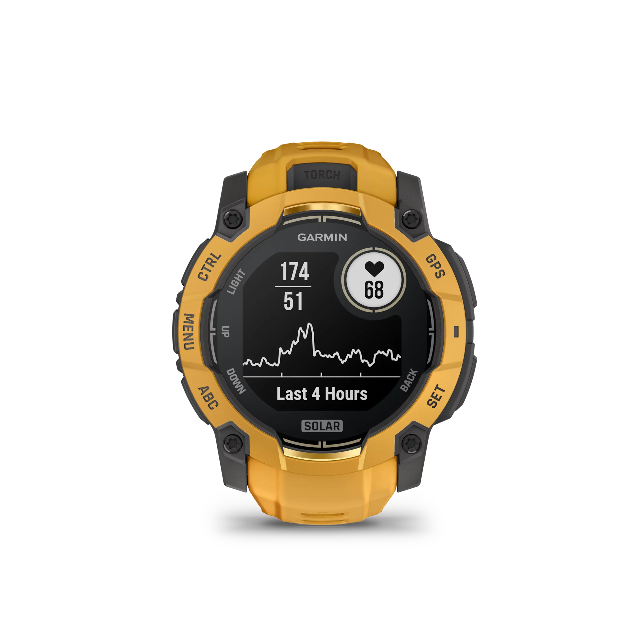 Garmin Instinct 3 Solar, 50mm Grau/Sunburst mit Silikon-Wechselarmband, 26mm