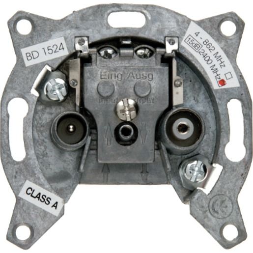 Berker ANTENNEN-DOSE 75 OHM DURCHG. / BERKER 4515