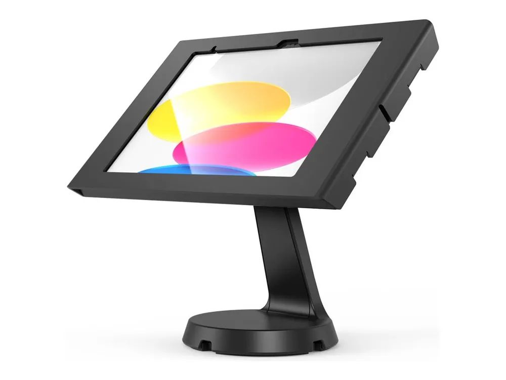 Compulocks Apex - Befestigungskit (Mastständer, Gehäuse) - für Tablett - verriegelbar - Metallrahmen - Schwarz - Theke, Wandmontage - für Apple 10.9-inch iPad (10. Generation)