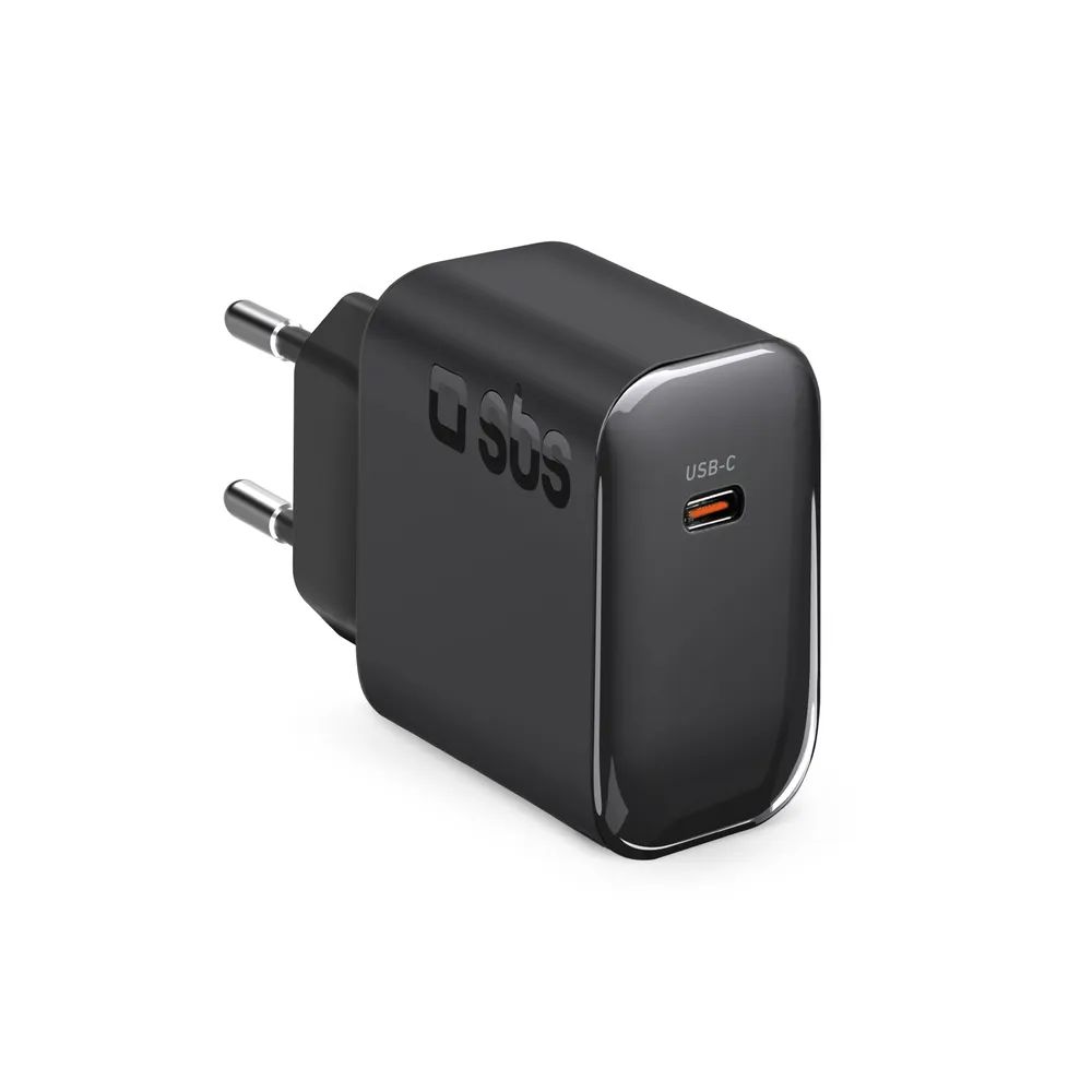 SBS Netzlader, 1x USB-C PD, 45W schwarz