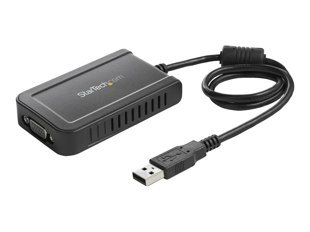StarTech.com USB VGA Adapter - 1920x1200 - Multi Display Adapter Kabel - Externe Monitor Grafikkarte - 1080p - USB 2.0 - USB/VGA-Adapter - TAA-konform - USB (M)