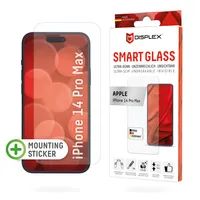 DISPLEX Smart Glass (9H) für Apple iPhone 14 Pro Max - Montagesticker - unzerbrechlich - ultra-dünn - unsichtbar - Apple - iPhone 14 Pro Max - Trockene Anwendung - Schlagfest - Kratzresistent - Staubresistent - Transparent - 1 Stück(e)