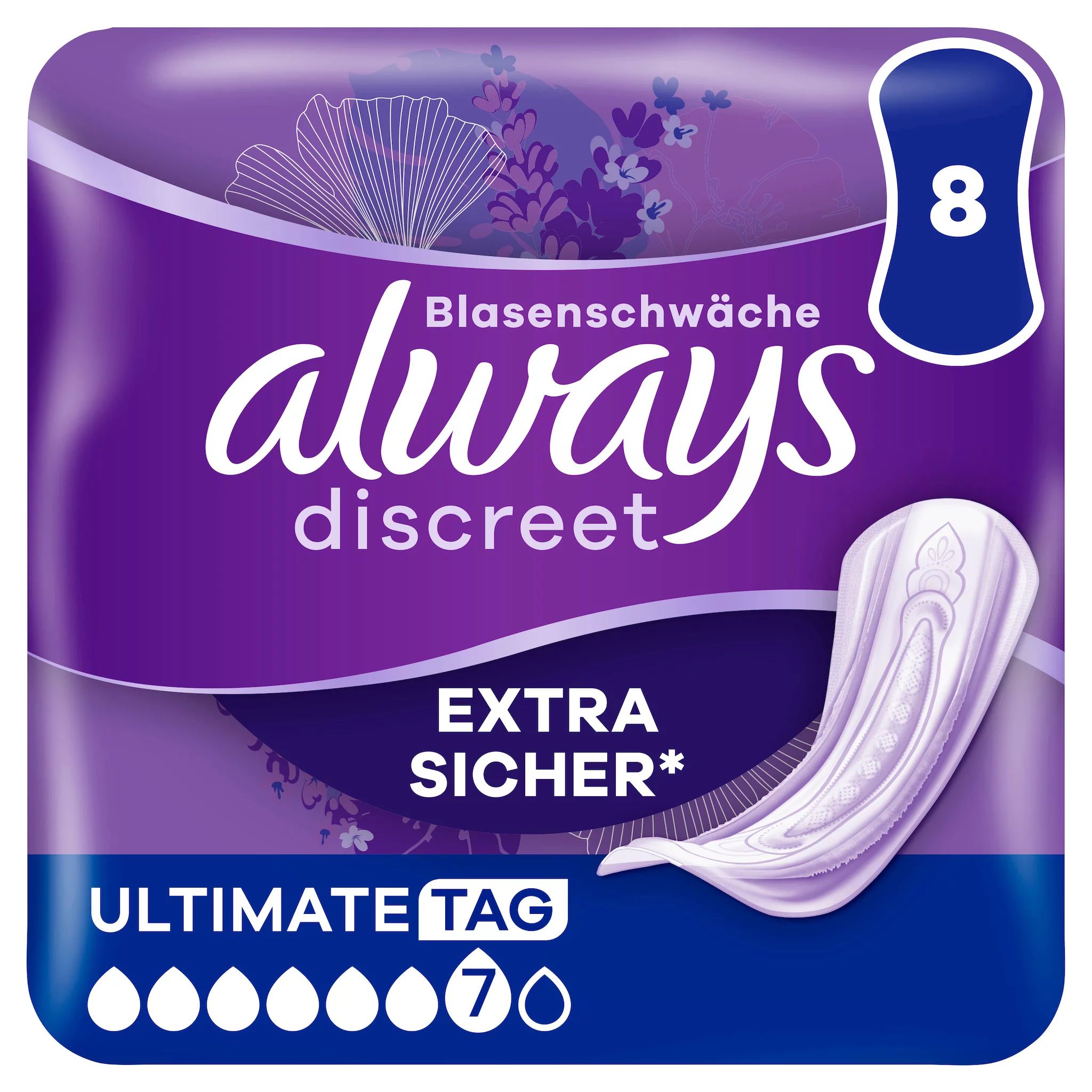always Discreet Inkontinenz Ultimate Tag 8