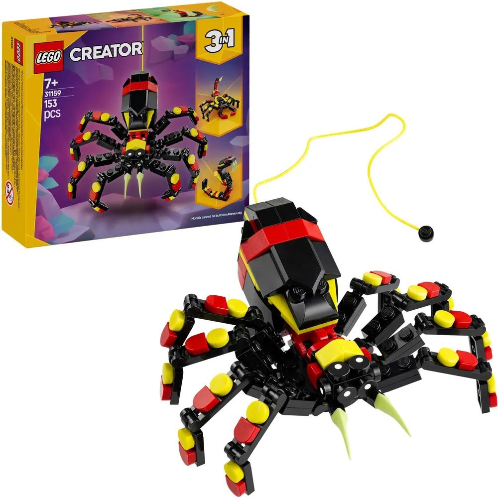 LEGO 31159 LEGO® CREATOR Wilde Tiere:Überraschungsspinne