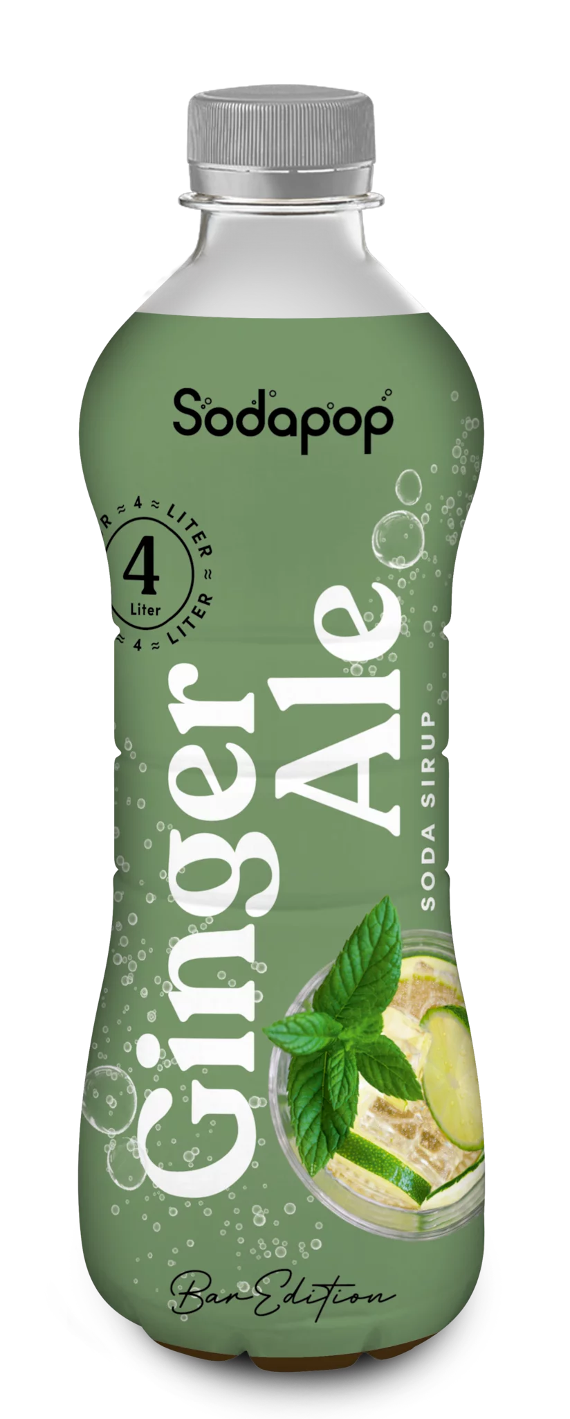 SODAPOP Essence Premium Soda Sirup Bar-Edition Ginger-Ale