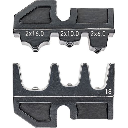Knipex FÜR TWIN-ADERENDHÜLSEN / KNIPEX CRIMPEINSATZ 97 49 18