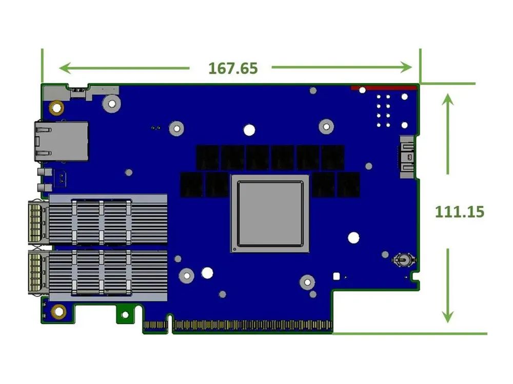 NVIDIA BlueField-3 E-Series B3220L - Netzwerkadapter