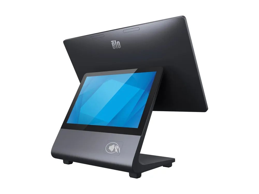 Elo Touch Solutions Elo Pay Z30 - All-in-One (Komplettlösung) - 1 x Snapdragon QCS6490 / 2.7 GHz - RAM 8 GB 64 GB - 1GbE, Wi-Fi 6, Bluetooth 5.2, NFC - WLAN: 802.11a/b/g/n/ac/ax, Bluetooth 5.2, NFC - Android 14 - Monitor: LCD 39.6 cm (15.6")