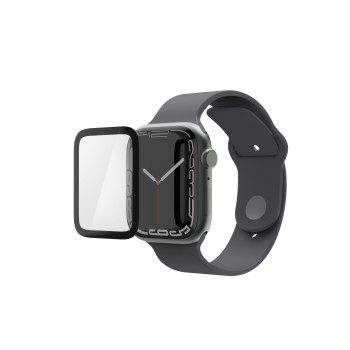 Hama Displayschutz "Super Hybrid" f Watch 4/5/6/SE 1./2. Gen, 44mm, Montagehilfe