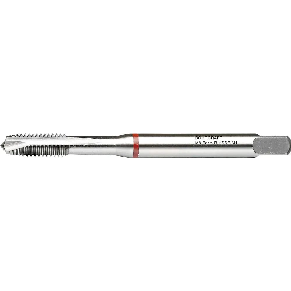 BOHRCRAFT Maschinengewindebohrer Form B DIN371 M4 verstärkter Schaft Rotring