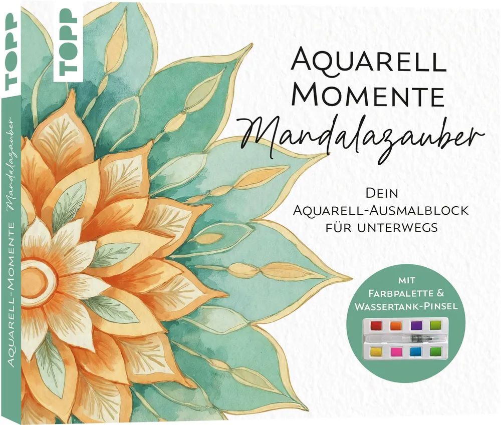 frechverlag GmbH Aquarell-Momente Mandalazauber
