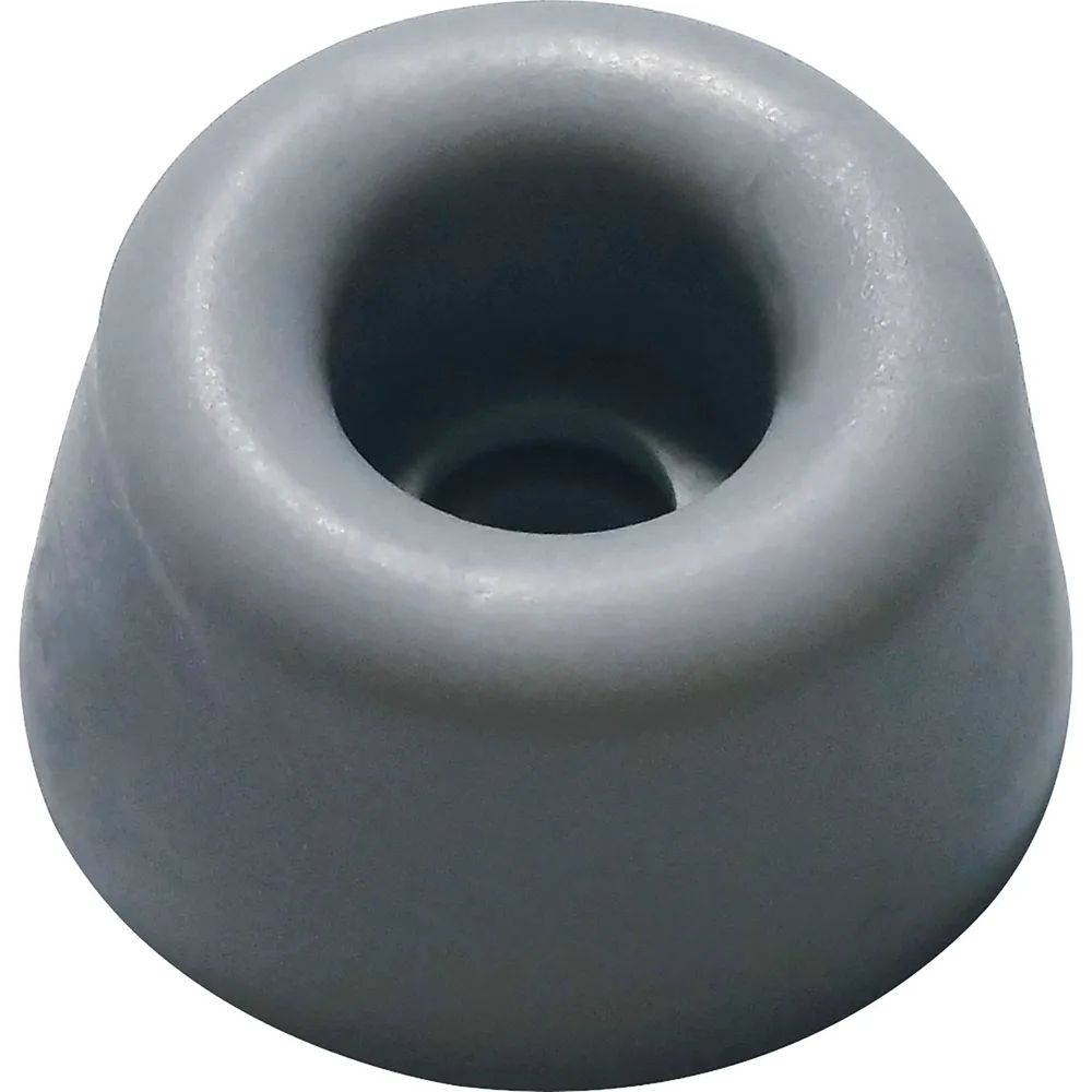 Otto Haas KG Gummi -u.Kunststoff-Fabrik Gummipuffer ø 20 mm, Höhe 10 mm, Gummi grau