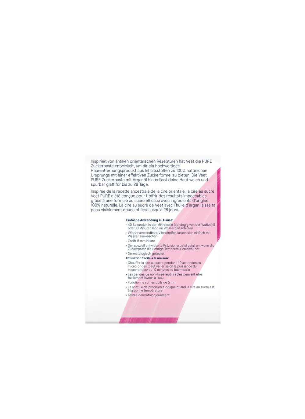 Veet Zuckerpaste Argan Oil 250ml