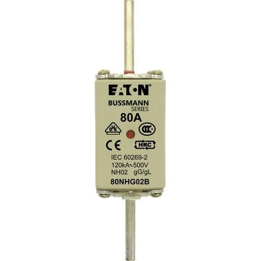 Eaton NH-SICH.EINSATZ 80A 500V GR2 / EATON NH2/ 80A 500V 80NHG02B