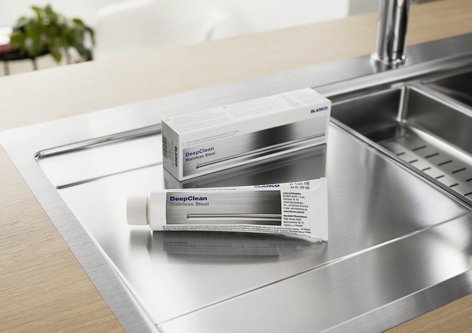 BLANCO DeepClean Stainless Steel