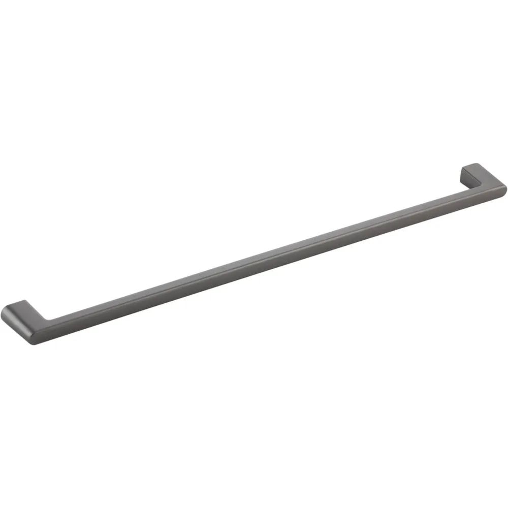 Furnipart Griff Diner LA 320, Breite 340 mm, Zinkdruckguss anthrazit gebürstet