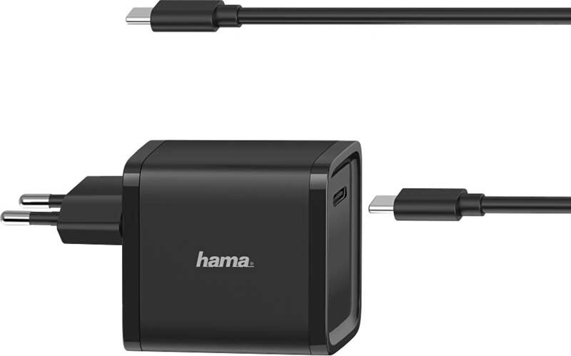 Hama 200005 USB-C Notebook-Netzteil, 5-20V/45W