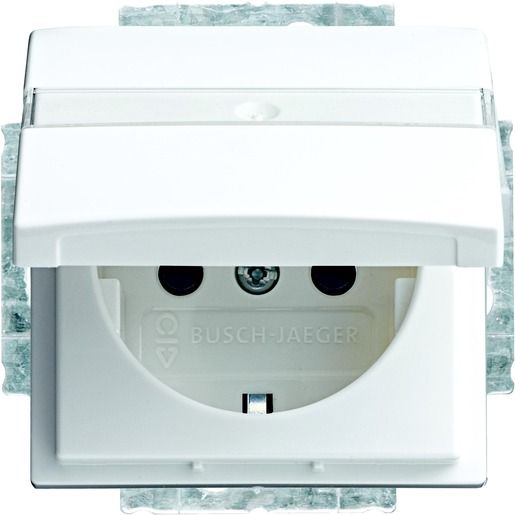 Busch-Jaeger SCHUKO-STECKDOSE KLAPPD.EBS / BUSCH 20 EUKB-914 2CKA002013A5384