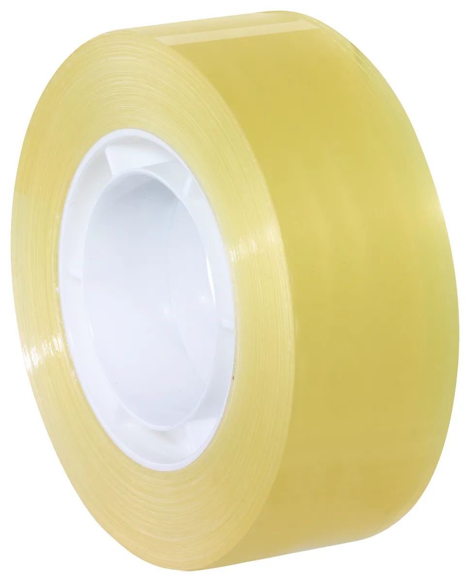 tesafilm® Standard 33 m x 19 mm – 8er Shrink Tower – transparenter Klebefilm