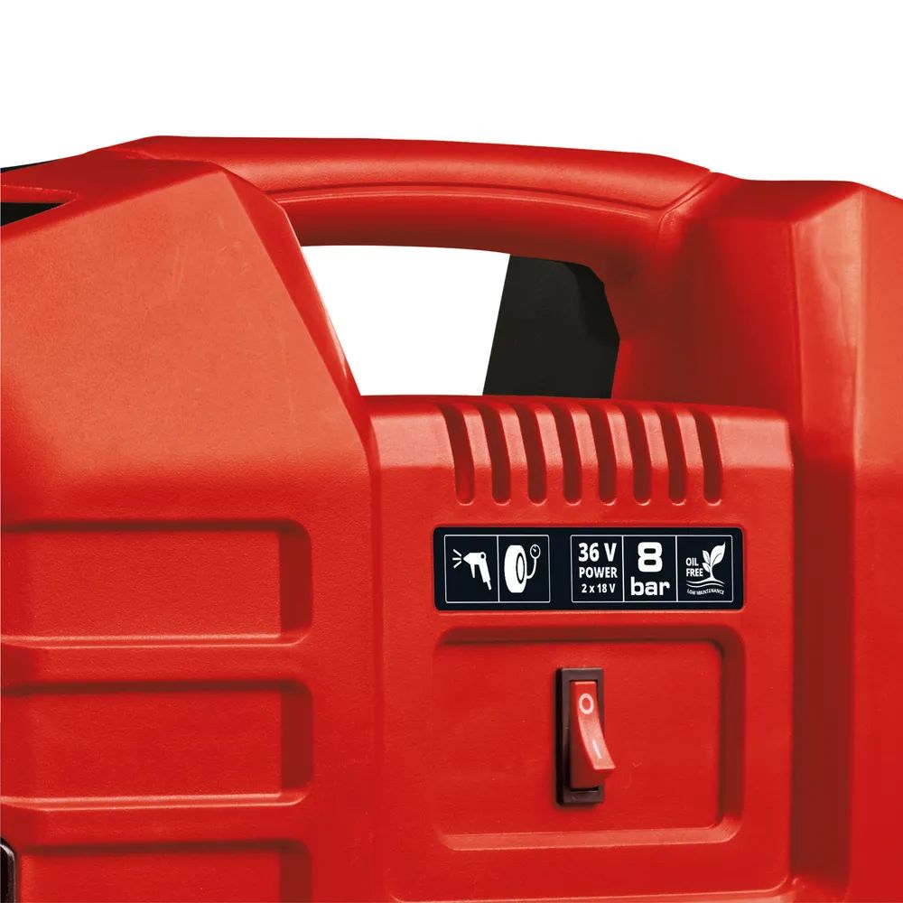 Einhell TE-AC 36/8 Li OF Set-Solo