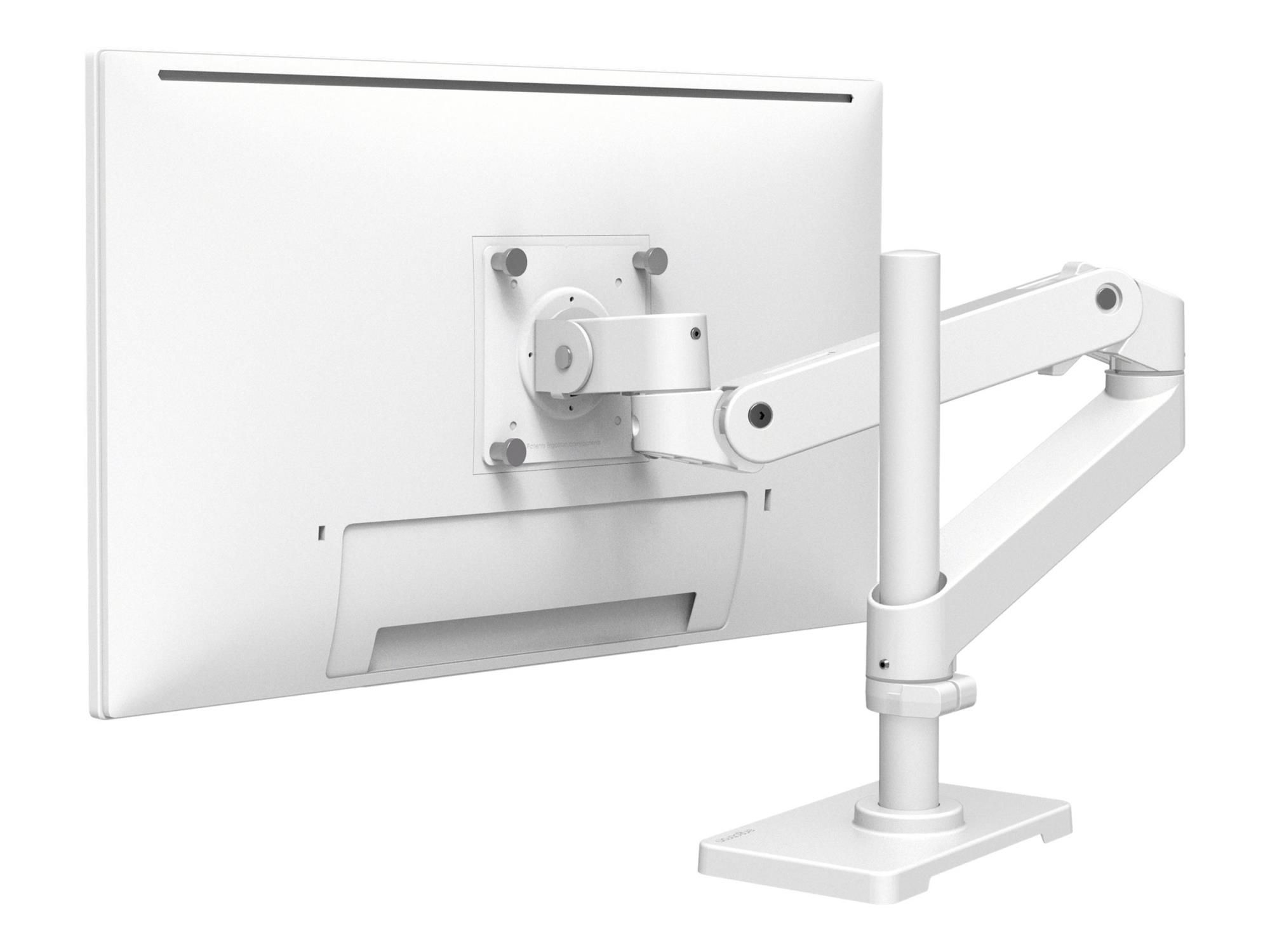 Ergotron LX Pro - Befestigungskit (Monitorarm, hohe Säule) - für LCD-Display - Aluminium - weiß - Bildschirmgröße: bis zu 86,4 cm (bis zu 34 Zoll)