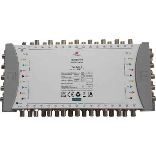 Triax MULTISCHALTER 9IN/24OUT / TRIAX TMS 9x24 C KASKADE 318716