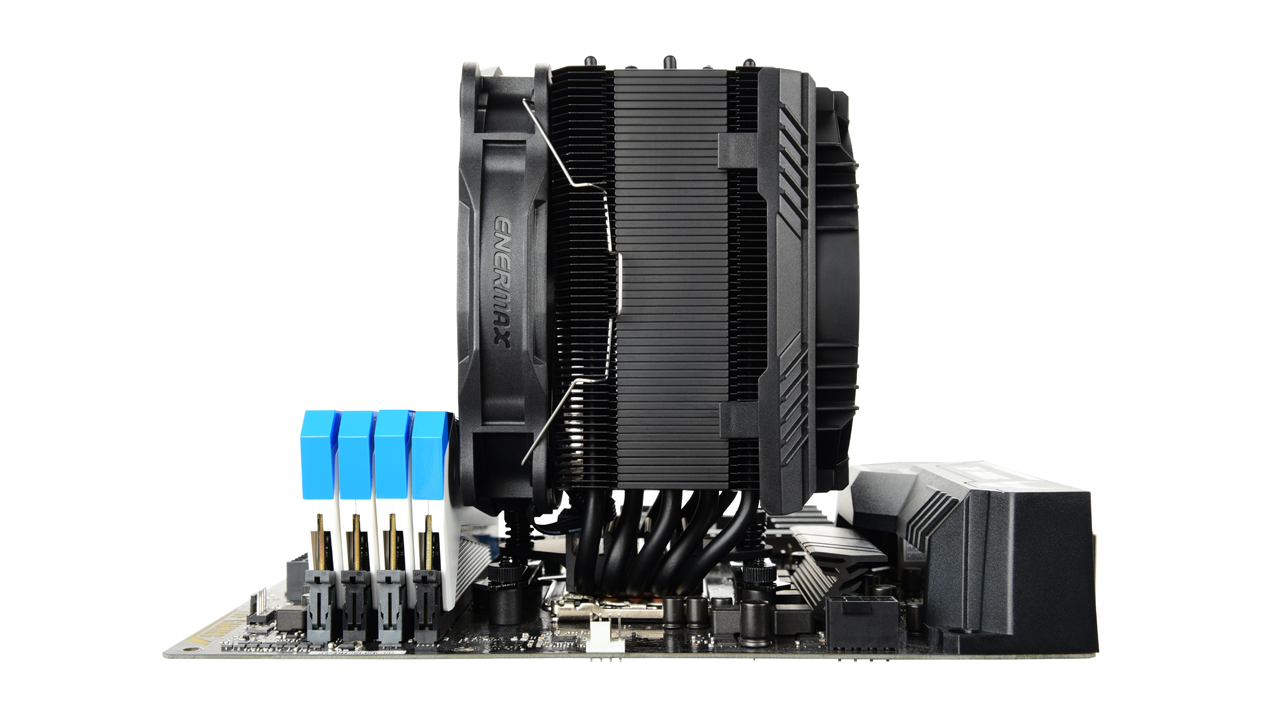 Enermax ETS-T50 AXE - Silent Edition - Prozessor-Luftkühler - (für: LGA1150, LGA1151, LGA1155, LGA1156, LGA1366, LGA2011-3 (Square ILM)