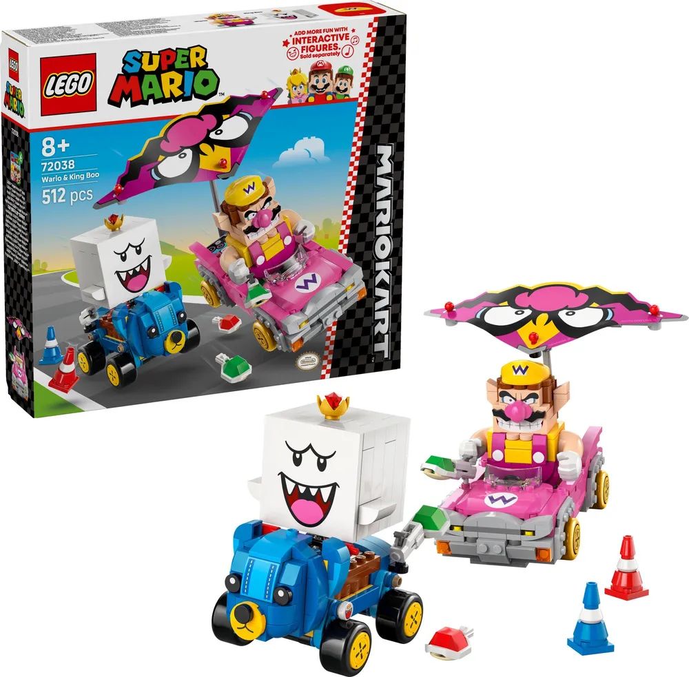 LEGO 72038 - Mario Kart - Wario & König Buu Huu